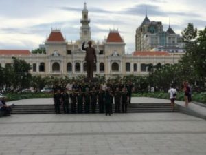 Peoples’ Committee Building with the statue of President Ho Chi Minh – Ho Chi Minh Vietnam
