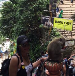 Batu Caves - Kuala Lumpur Malaysia. Female solo traveller in Asia