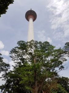 Menara Tower- Kuala Lumpur Malaysia. Female solo traveller in Asia