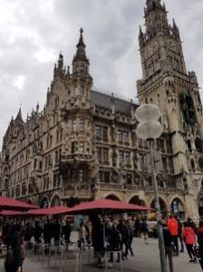 Neus Rathaus – New Town Hall Munich Germany. Female solo travels in Europe