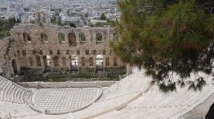 Acropolis - Athens Greece The Gulf of Aegina/SHerodeon – Athens Greece. Female Solo travels in Mediterranean/Balkans