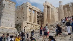 Acropolis - Athens Greece. Female Solo travels in Mediterranean/Balkans