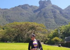At the Kirstenbosch Gardens – Cape Town South Africa. female solo traveller in Africa. Frequently asked travel questions