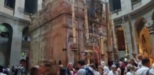 The Tomb of Jesus at  the Church of the Holy Sepulchre -  Jerusalem I. Female Solo travels in the Middle East srael