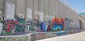 The Palestinian Wall. Female Solo travels in the Middle East
