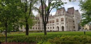 Hungarian Parliament at the Kossuth Lajos Square – Budapest Hungary. Female solo travels in Europe