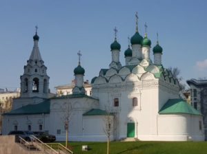 Beautiful religious building in - Moscow Russia