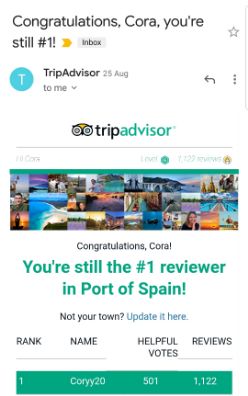 Trip advisor statistics latest update as of September 2019. About the Caribbean Solo Traveller