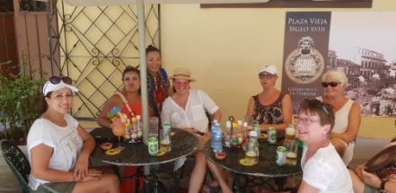 guide to a solo vacation in Havana Cuba,Ladies from Norway in Havana