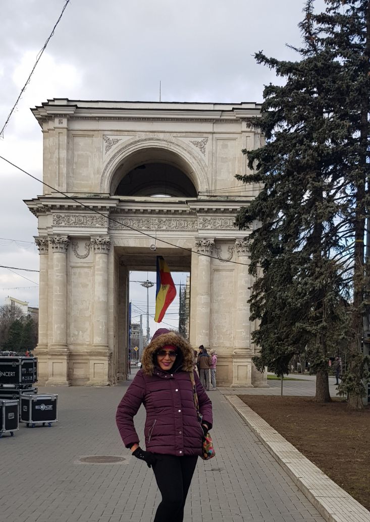 Triumphal Arch - Chisinau. Why not visit Chisinau Moldova