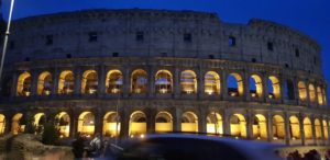 The Colosseum at night, Italy - surprised by Rome Amazed by Florence