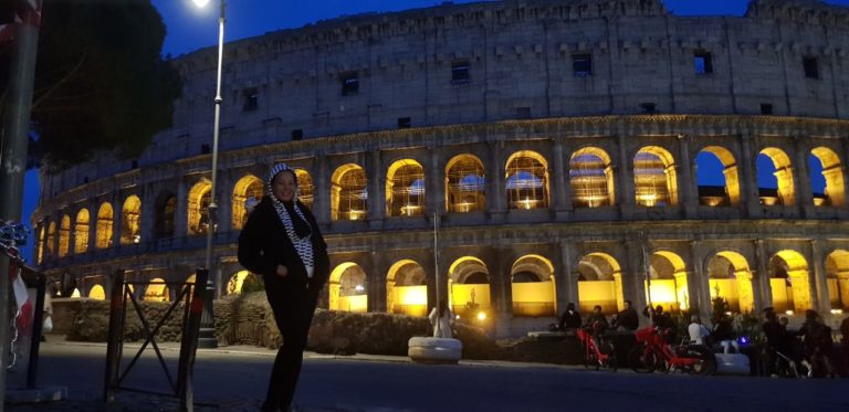 the Colosseum - Rome caribbeansolotraveller birthday in rome