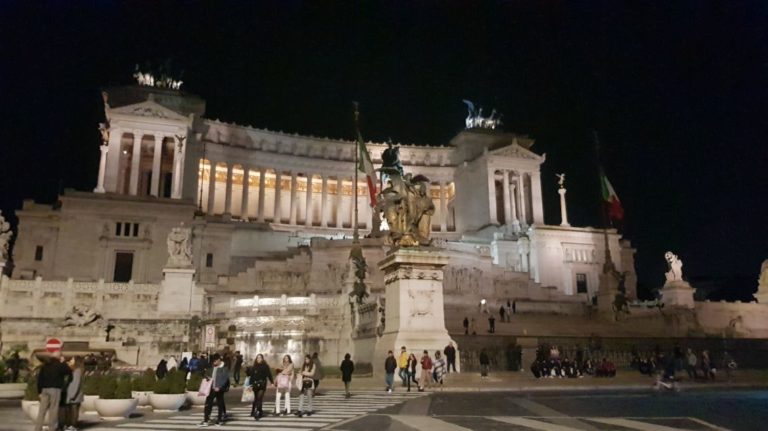 Victor Emmanuel 11 National Monument - surprised by Rome Amazed by Florence