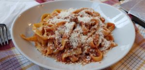 Italian pasta dish, Italy - surprised by Rome Amazed by Florence