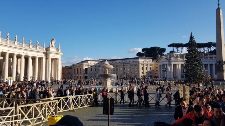 St. Peter's Basilica Square, Vatican City the smallest country in the world