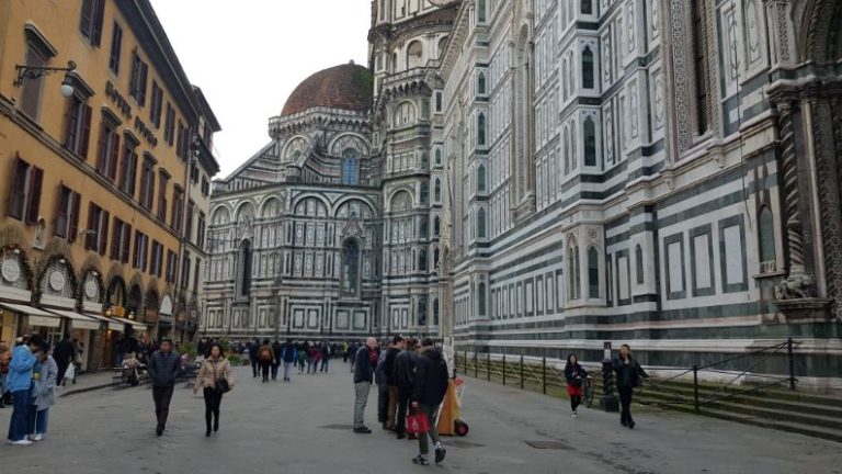 Piazza del Duomo & Cattedrale di Santa Maria del Fiore, Italy - surprised by Rome Amazed by Florence