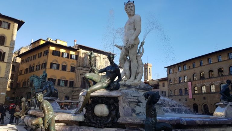 Neptune Fountain, Italy - surprised by Rome Amazed by Florence