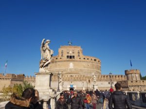 The Castel Sant'Angelo (The Vatican castle)