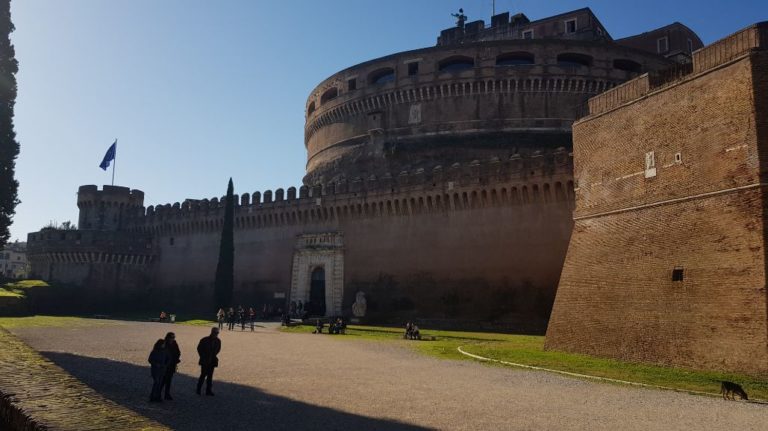 the Castle at Vatican City, Vatican City the smallest country in the world