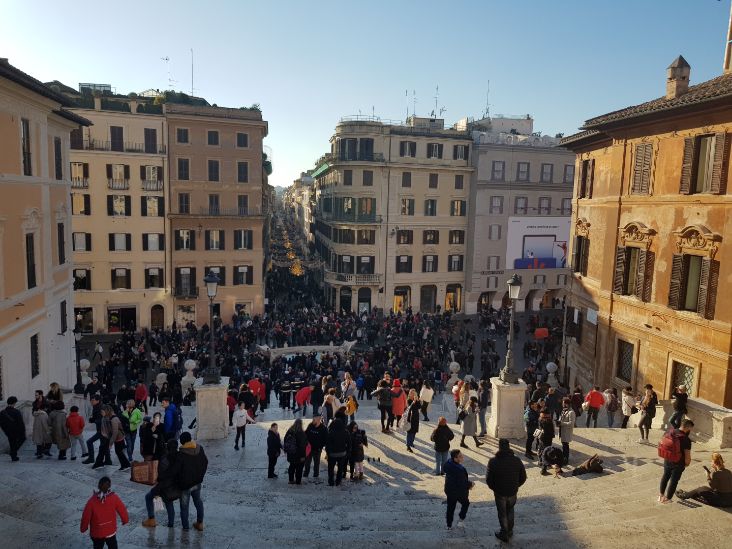 The Spanish Steps, Italy - surprised by Rome Amazed by Florence