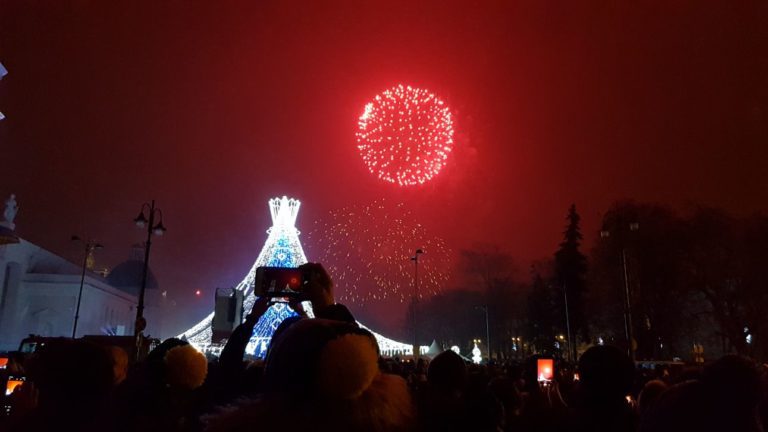 Old year's night/ New years's Eve celebrations in Vilnius (The only country with its on scent - Lithuania)