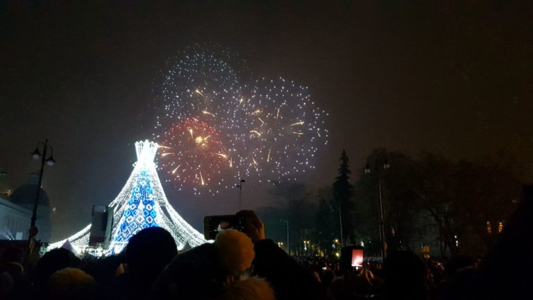 Old year's night/ New years's Eve celebrations in Vilnius (The only country with its on scent - Lithuania)