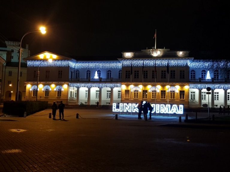 The Presidential Palace (The only country with its on scent - Lithuania)