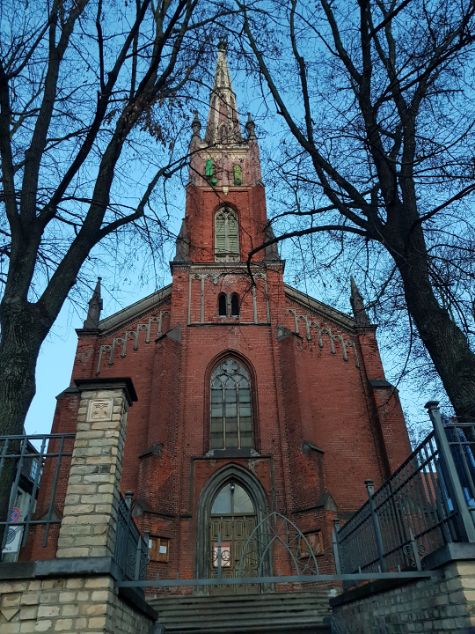 St. Saviour's Anglican Church Riga the Art Nouveau city of Latvia