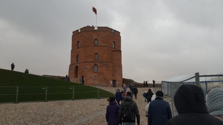 Gediminas Castle Tower Castle Hill (The only country with its on scent - Lithuania)
