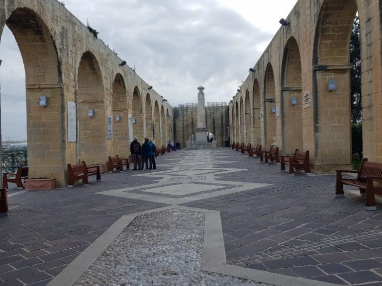 Upper Barrakka Gardens, Malta - where Europe meets the Caribbean