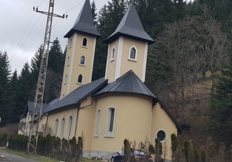 Some of the buildings in Brasov