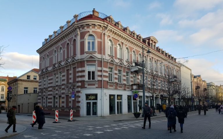 Gediminas Avenue’s beautiful buildings