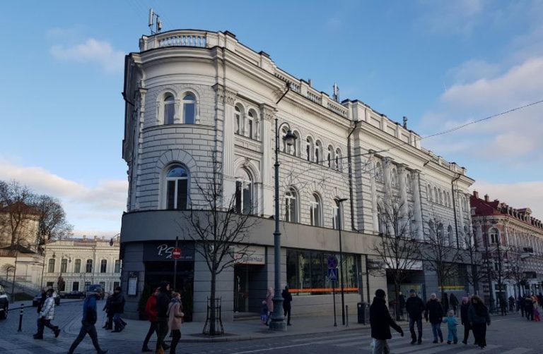 Gediminas Avenue’s beautiful buildings