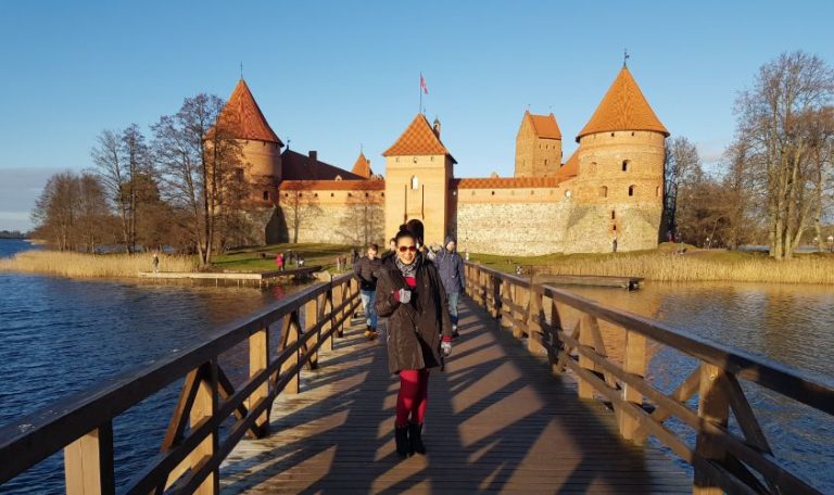 The Trakai Island Castle (in the middle of lake Galve, (The only country with its on scent - Lithuania)
