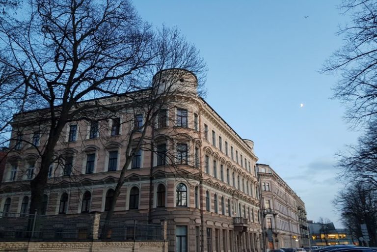 Lovely architectures in Old Town Riga