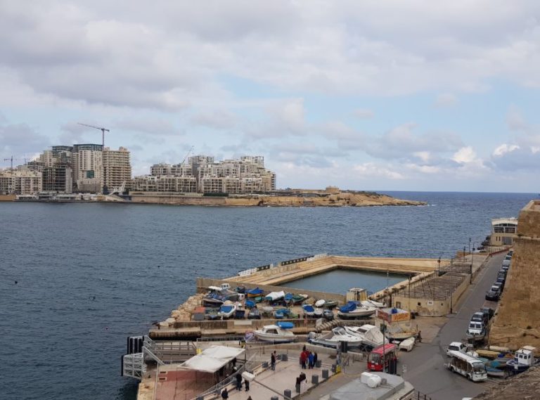 Port at Valletta, Malta - where Europe meets the Caribbean