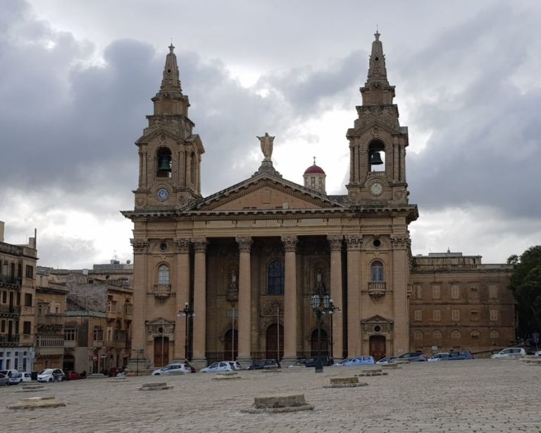 Saint Publius Parish Church Malta - where Europe meets the Caribbean