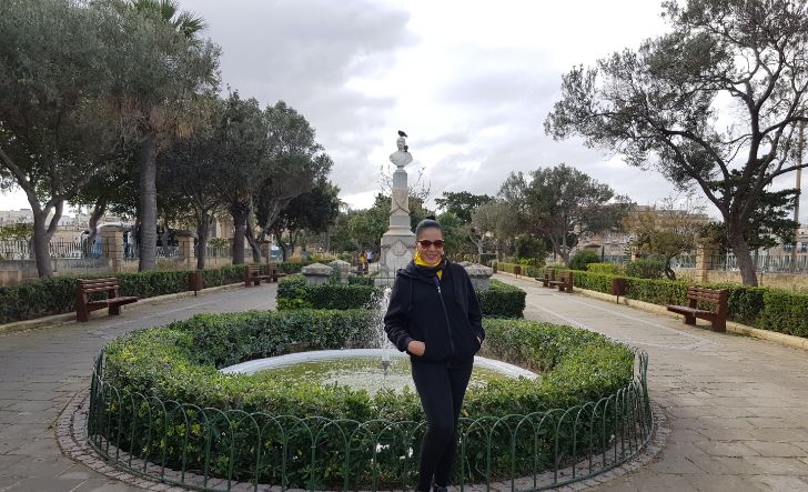 park at Independence Square - Valletta