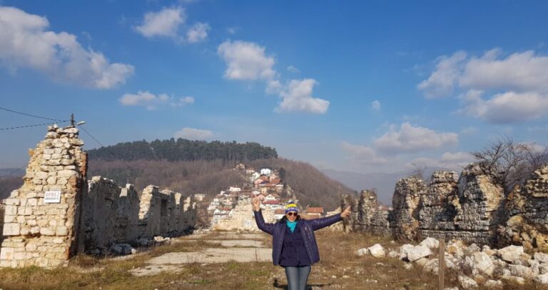 @ White Fortress historical site. solo traveller in Sarajevo, Bosnia and Herzegovina.