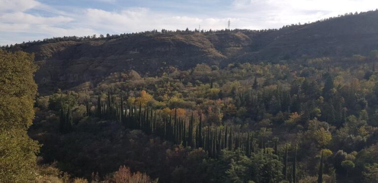 A view of the green side of Tbilisi from Sololakia Hill. Georgia, the mystical transcontinental nation