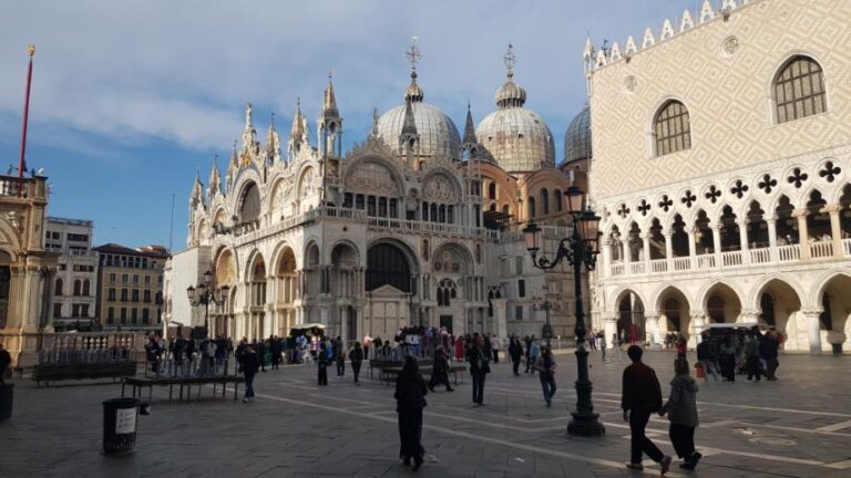 Basilica di San Marco (San Marco Basilica). Venice, Italy’s floating city
