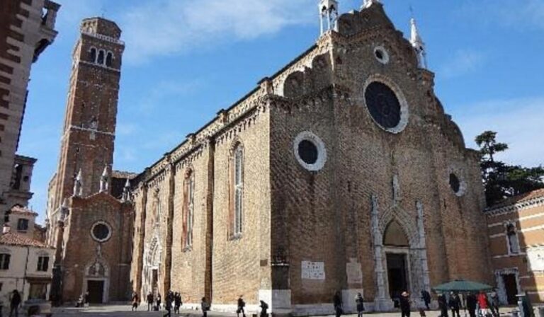 Basilica di Santa Maria Gloriasa dei Frari. Venice, Italy’s floating city