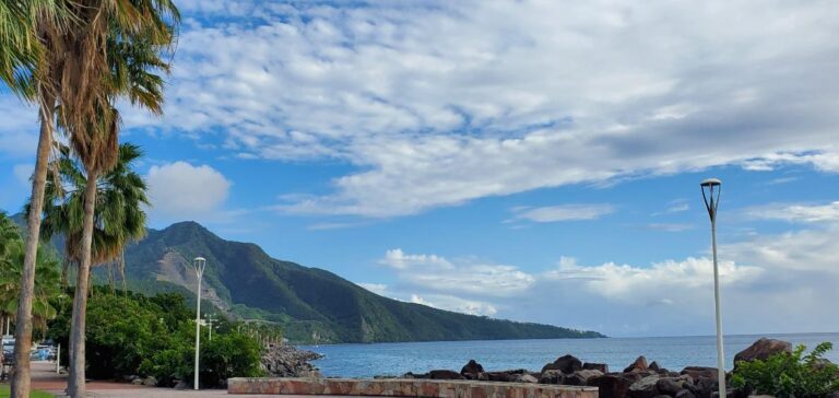 Basse-Terre Waterfront Promenade. Guadeloupe, the butterfly-shaped isles of the Caribbean