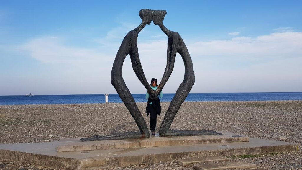 Batumi oceanfront. Georgia, the mystical transcontinental nation