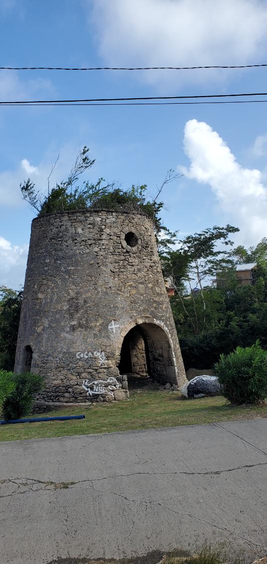 Belair Windmill Tower - Carriacou. Grenada, the Spice Isle of the Caribbean