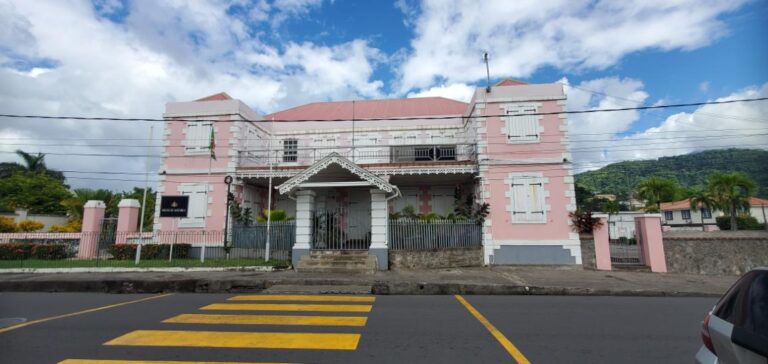 The House of Assembly - Dominica. Dominica, the Nature Island of the Caribbean.