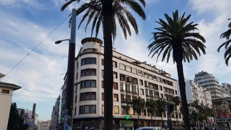 Casablanca Settat buildings. Morocco, the Western Kingdom of Africa