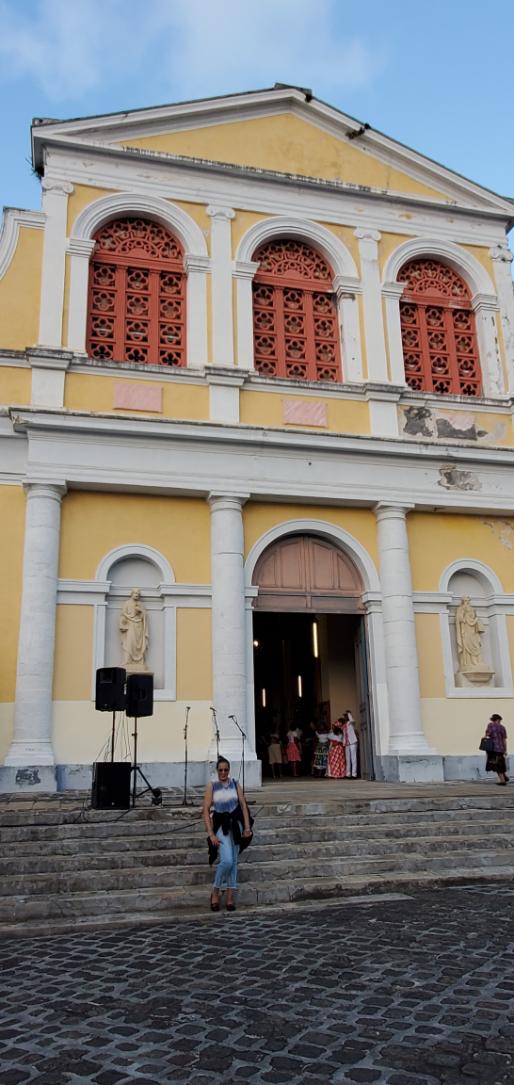 Cathedrale Saint Pierre and Saint Paul. Guadeloupe, the butterfly-shaped isles of the Caribbean