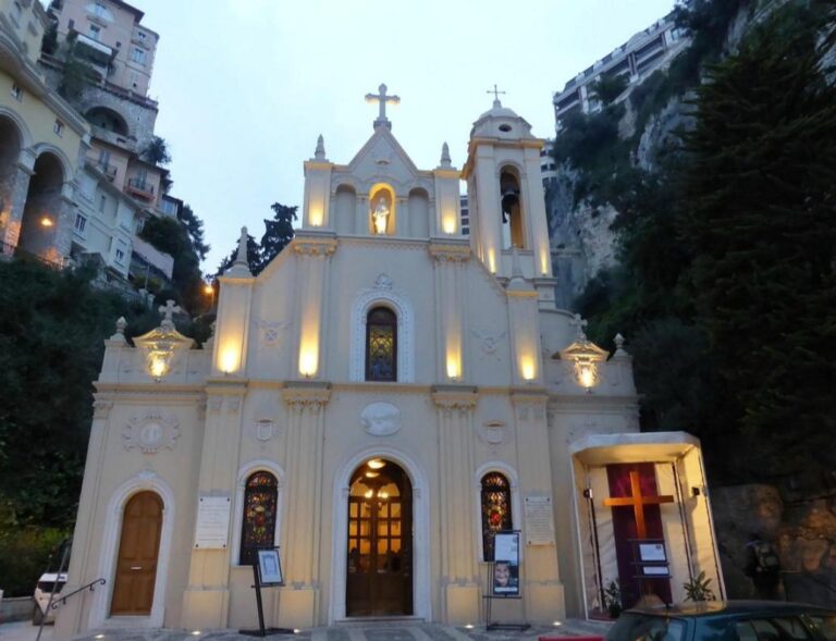 Chapelle Sainte-devote. Monaco, the second-smallest country on earth.