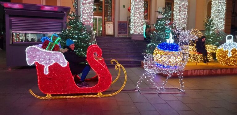 Christmas in Sarajevo. solo traveller in Sarajevo, Bosnia and Herzegovina.